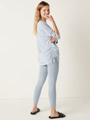 Victoria's Secret PINK Blue Fog Seamless High Waist Workout Tight in / Length - Image 2 of 4