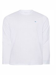 BadRhino Big & Tall Black 3 Pack Long Sleeve T-Shirts - Image 5 of 5