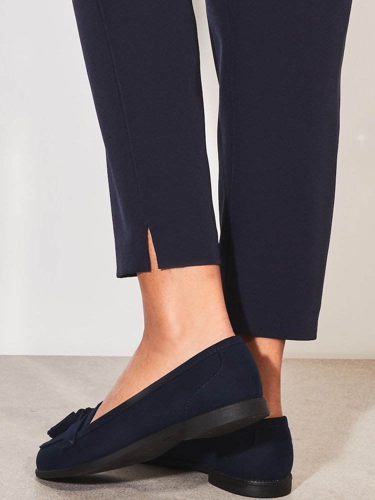 Lipsy Navy Wide FIt Tassel Loafer - Image 4 of 4 Lipsy Navy Wide FIt Tassel Loafer - Image 4 of 4