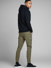 Khaki - Jack & Jones Cargohose - Bild 4 von 5