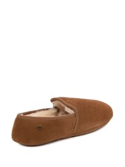 Just Sheepskin Brown Mens Garrick Sheepskin Slipper - Image 2 of 4