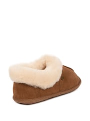 Just Sheepskin Brown Ladies Classic Sheepskin Slipper - Image 3 of 5