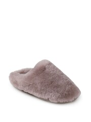 Just Sheepskin Cream Ladies Louise Sheepskin Slipper - Image 2 of 5