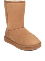 Just Sheepskin Brown Ladies Short Classic Sheepskin Boots - Image 2 of 5
