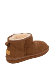 Just Sheepskin Brown Mens Arthur Mini Sheepskin Boot - Image 2 of 4