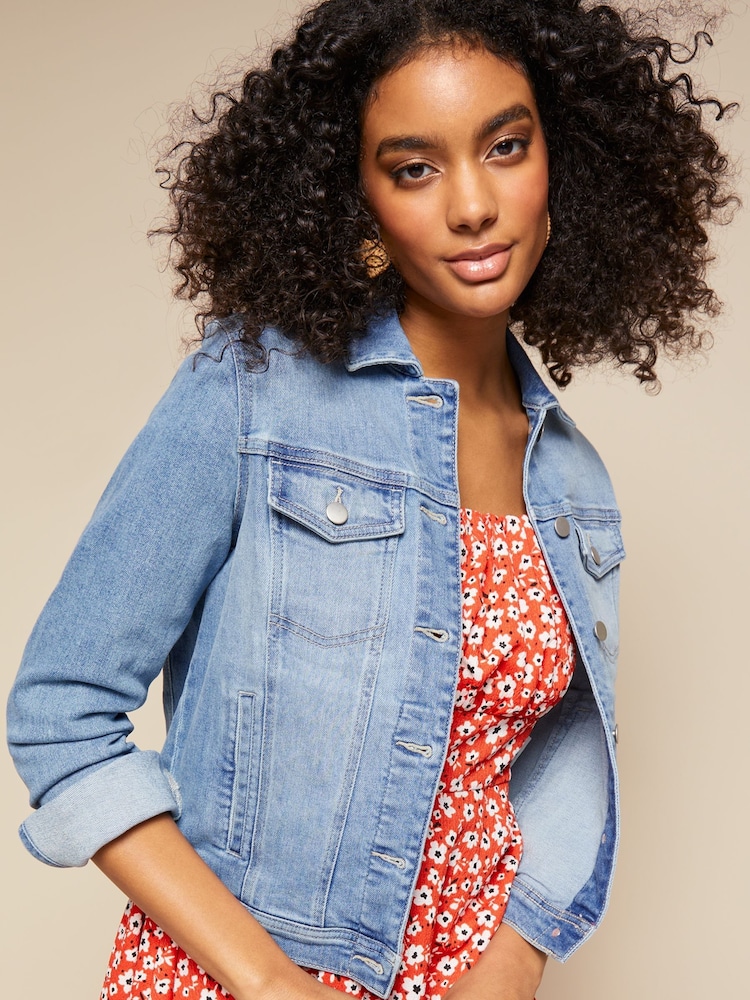 Denim jakna standardnega kroja Friends Like These - Slika 1 iz 4