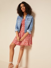 Denim jakna standardnega kroja Friends Like These - Slika 3 iz 4