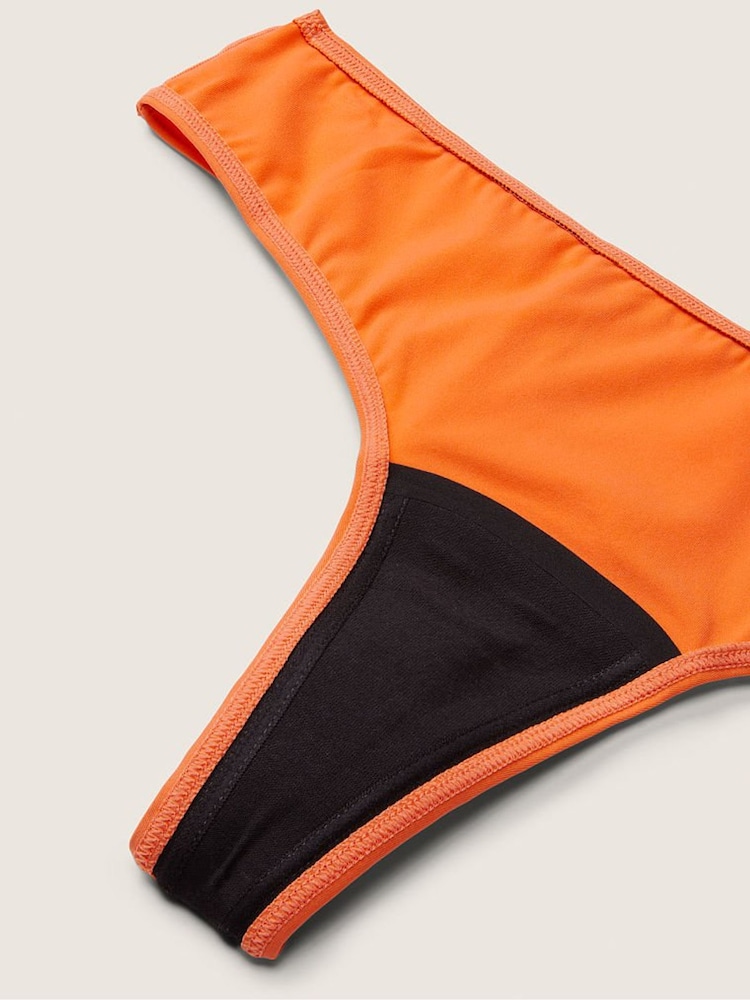 Victoria's Secret PINK Sweet Papaya Period Thong Knickers - Image 3 of 3