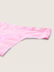 Victoria's Secret PINK Tie Dye Horizon Pink Thong Knickers - Image 2 of 2