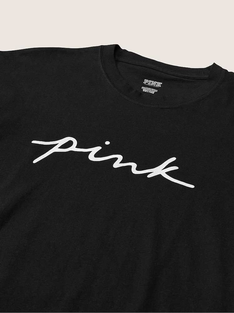 Victoria's Secret PINK Campus Long Sleeve Tee - Image 2 of 2