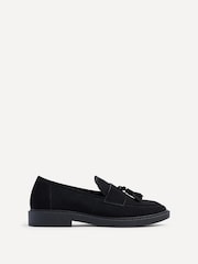 Linzi Black Matte Rosalie Black Nubuck Penny Loafer - Image 2 of 4