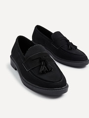 Linzi Black Matte Rosalie Black Nubuck Penny Loafer - Image 4 of 4