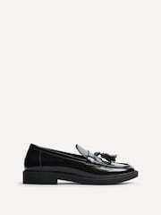 Linzi Black Shiny Rosalie Black High Shine Penny Loafer - Image 2 of 4