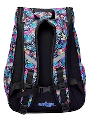 Smiggle Blue Butterfly Vivid Access Backpack with Reflective Tape - Image 2 of 4