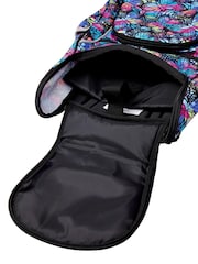 Smiggle Blue Butterfly Vivid Access Backpack with Reflective Tape - Image 4 of 4