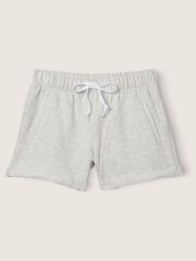 Victoria's Secret PINK Heather Stone Grey Logo Lounge Short - Image 3 of 5
