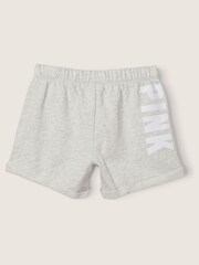 Victoria's Secret PINK Heather Stone Grey Logo Lounge Short - Image 4 of 5