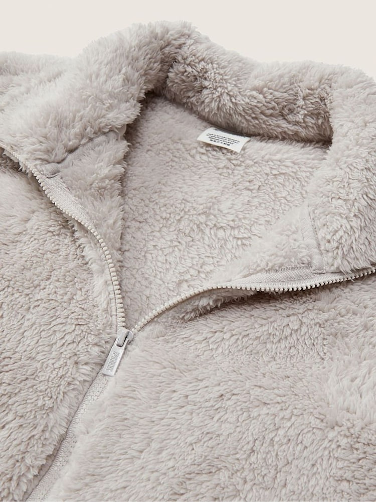 Victoria's Secret PINK Teddy Full Zip Jacket - Image 4 of 4