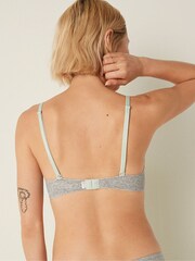 Victoria's Secret PINK Heather Grey Smooth Lightly Lined Bra - Image 2 of 5