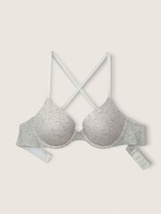 Victoria's Secret PINK Heather Grey Smooth Lightly Lined Bra - Image 4 of 5