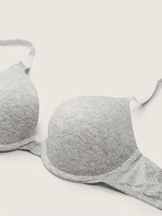 Victoria's Secret PINK Heather Grey Smooth Push Up Bra - Image 5 of 5