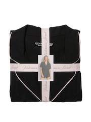 Victoria's Secret Black with Pink Piping Modal Short Pyjama Set - Image 4 of 4