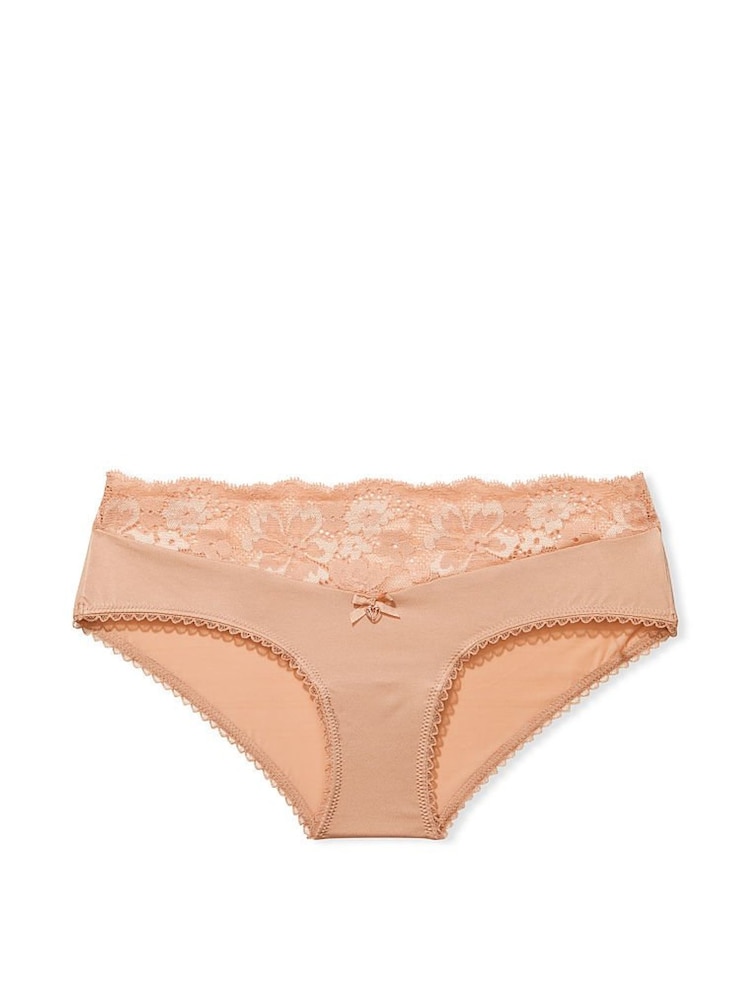 Victoria's Secret Toasted Sugar Nude Lace Hipster Panty - Image 3 of 3 Victoria's Secret Toasted Sugar Nude Lace Hipster Panty - Image 3 of 3