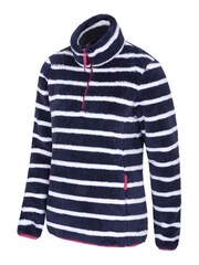 Mountain Warehouse Blue Nessy Stripe Womens Fleece - Image 3 of 6