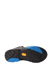 Mountain Warehouse Blue Edinburgh Vibram Youth Waterproof Walking Boots - Image 6 of 7