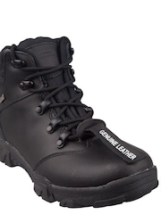 Mountain Warehouse Black Canyon Kids Leather Waterproof Walking Boots - Image 5 of 7