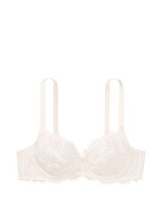 Victoria's Secret Coconut White Lace Full Cup Unlined Bra - Image 4 of 4