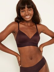 Victoria's Secret PINK Brown Burnt Umber Smooth Lightly Lined Non Wired T-Shirt Bra - Image 1 of 5