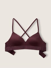 Victoria's Secret PINK Brown Burnt Umber Smooth Lightly Lined Non Wired T-Shirt Bra - Image 4 of 5