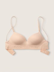 Victoria's Secret PINK Champagne Nude Non Wired Push Up Smooth T-Shirt Bra - Image 4 of 5