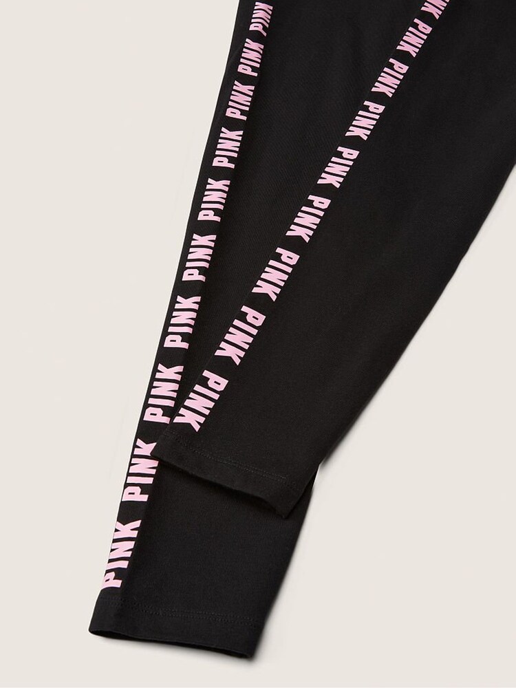 Victoria's Secret PINK Cotton High Waist Full Length Legging - Image 2 of 2 Victoria's Secret PINK Cotton High Waist Full Length Legging - Image 2 of 2
