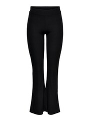 ONLY Black Flared Jersey Trousers - Image 5 of 5