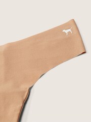 Victoria's Secret PINK Mocha Latte Nude No Show Thong Knicker - Image 2 of 2