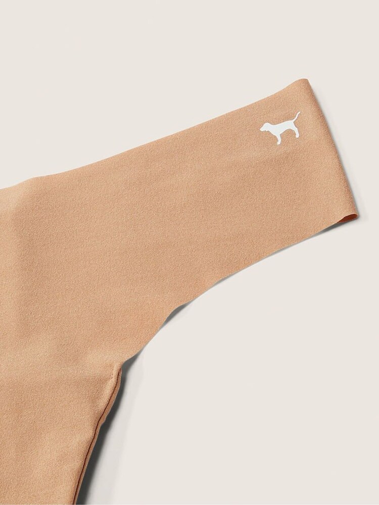 Victoria's Secret PINK Mocha Latte Nude No Show Thong Knicker - Image 2 of 2