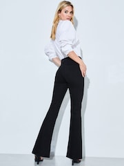Lipsy Black Mid Rise Flare Jeans - Image 2 of 3