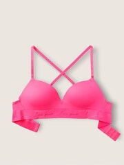 Victoria's Secret PINK Carpri Pink Smooth Non Wired Push Up T-Shirt Bra - Image 4 of 5