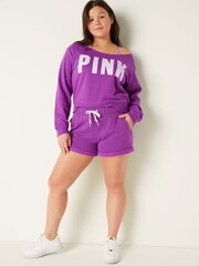 Victoria's Secret PINK Everyday Lounge Heritage Short - Image 1 of 5