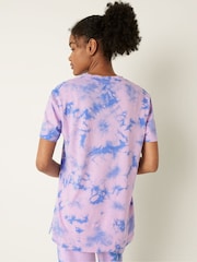 Victoria's Secret PINK Campus Short Sleeve Notch Neck Tee - Image 2 of 4