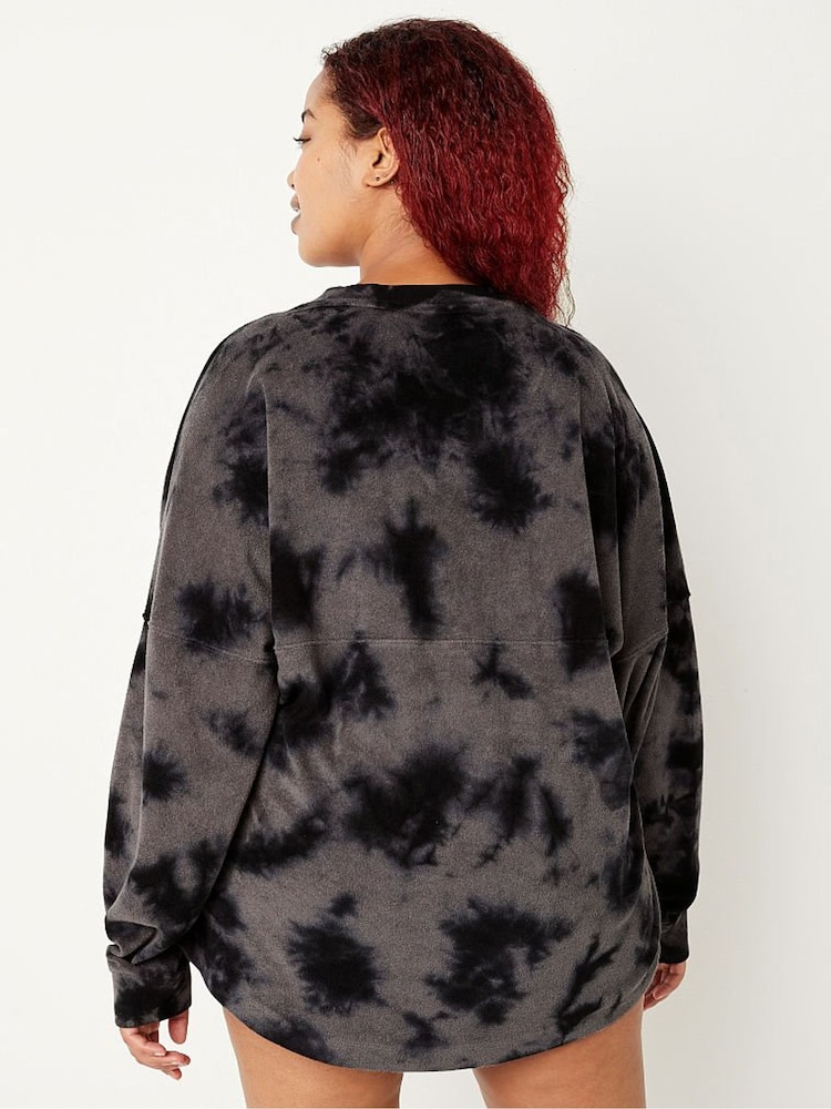 Victoria's Secret PINK Varsity Beach Terry V Neck - Image 2 of 4 Victoria's Secret PINK Varsity Beach Terry V Neck - Image 2 of 4