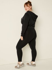 Victoria's Secret PINK Pure Black High Waist Crop Legging - Image 2 of 5