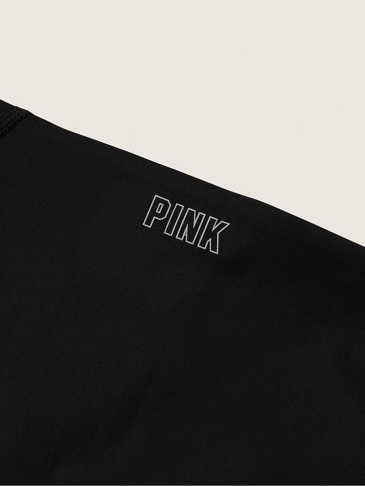 Victoria's Secret PINK Pure Black High Waist Crop Legging - Image 5 of 5 Victoria's Secret PINK Pure Black High Waist Crop Legging - Image 5 of 5