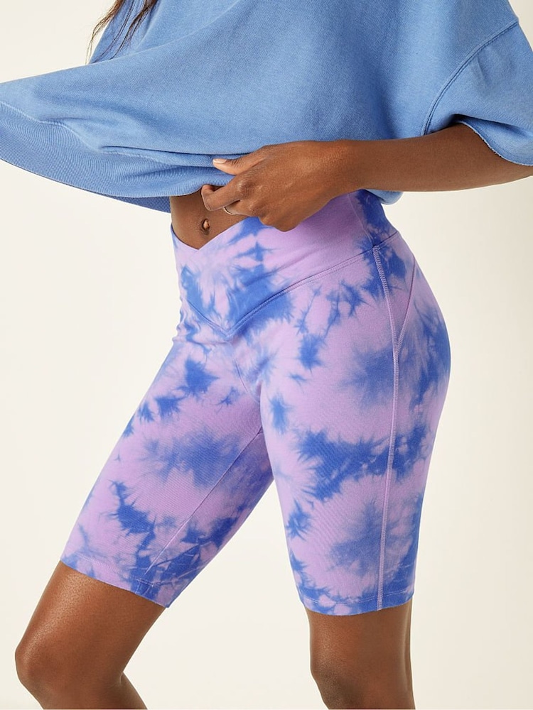 Victoria's Secret PINK Cotton High Waist " V Crossover Bike Short - Image 1 of 4