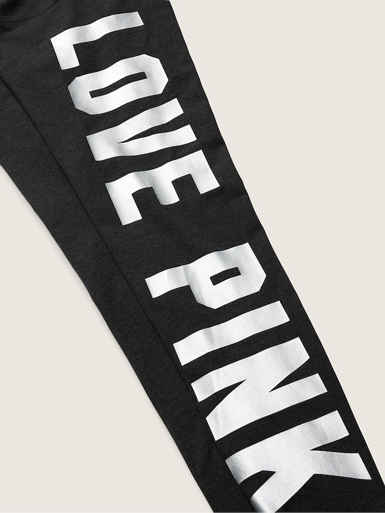 Victoria's Secret PINK Cotton High Waist Full Length Leggings - Image 4 of 4 Victoria's Secret PINK Cotton High Waist Full Length Leggings - Image 4 of 4