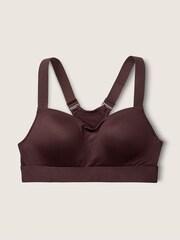 Victoria's Secret PINK Burnt Umber Brown Medium Impact Push Up Sports Bra - Image 3 of 5