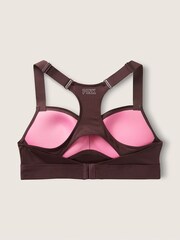 Victoria's Secret PINK Burnt Umber Brown Medium Impact Push Up Sports Bra - Image 4 of 5