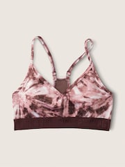 Victoria's Secret PINK Tie Dye Sheer Pink Lightly Lined Low Impact Sports Bra - Image 3 of 4